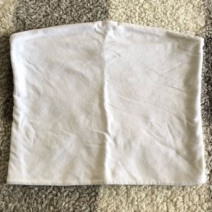 brandy melville white tube top